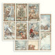 Sada papírů 20,3x20,3 190g The Owl's House (SBBS130)