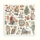 Sada papírů 20,3x20,3 190g The Owl's House (SBBS130)