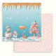 Sada papírů 20,3x20,3 190g Candy Christmas (SBBS129)