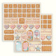 Sada papírů 20,3x20,3 190g Candy Christmas (SBBS129)