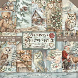 Sada papírů 30,5x30,5 190g The Owl's House (SBBL174)