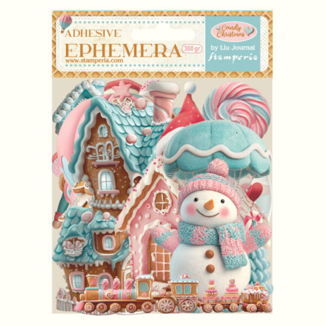 Sada výseků Candy Christmas Ephemera (DFLCT66)