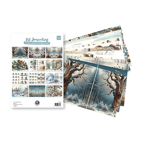 Papíry A4 Art Journaling Winterset by Fairybells (MD)