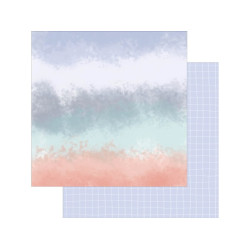 Scrapbookový papír 30,5x30,5 - Pojďme slavit, 04 barevná mlha