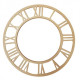 Ciferník pro hodiny 21,5cm, římské číslice, MDF (Stamperia)