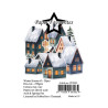 Sada papírových výseků Winter Houses 28ks (PF)