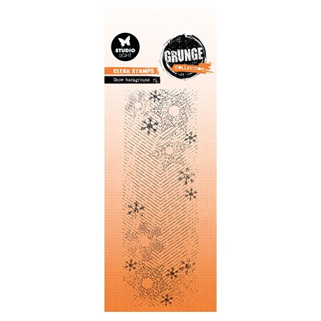 Transp.razítko - Snow Background (SL)