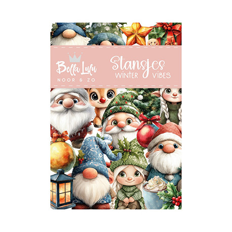 Sada papírových výseků Winter Vibes (Bella Lulu)