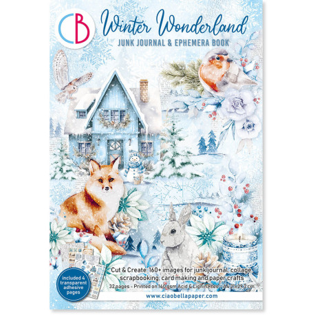 Kreativní kniha Winter Wonderland A4 (Ciao Bella)