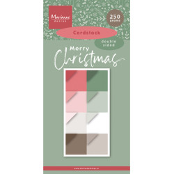 Sada papírů 15x30 Merry Christmas, 250g (MD)