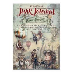 Kreativní kniha Voyages Fantastiques, A4 (Stamperia)