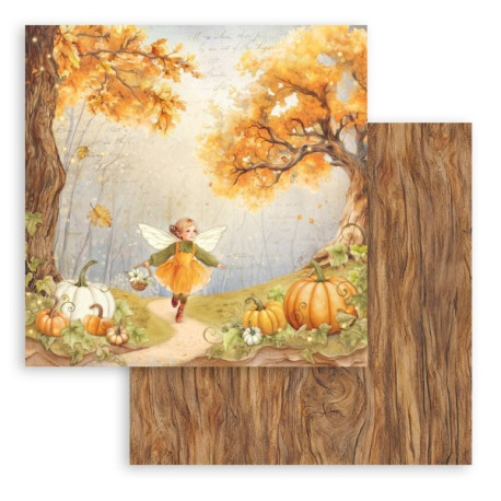 Whispering Woods, víla a dýně 30,5x30,5 scrapbook
