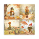 Sada papírů MAXI 20,3x20,3 190g Whispering Woods (SBBSXB17)