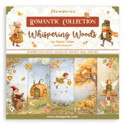 Sada papírů 20,3x20,3 190g Whispering Woods (SBBS131)