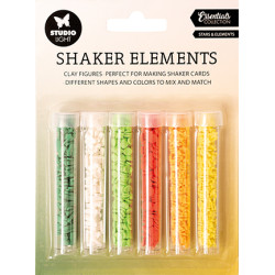 Směs drobných motivů do chrastících přáníček - Stars & Elements Essentials nr.13 (SL)