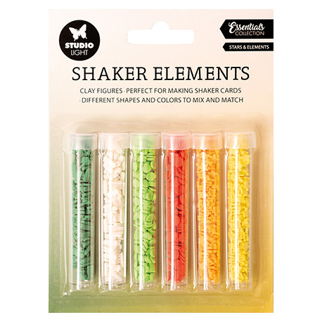 Směs drobných motivů do chrastících přáníček - Stars & Elements Essentials nr.13 (SL)