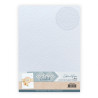 Embosovaný papír 250gsm A4 - Barokní kouzlo, bílý (FI)