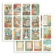 Sada papírů 20,3x20,3 190g Furry Friends (SBBS132)