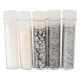 Set glitterů Snow white, 5ks (HCF)