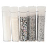 Set glitterů Snow white, 5ks (HCF)