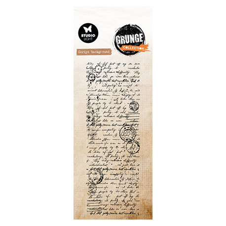 Transp.razítko - Script background Grunge Collection nr. 891 (SL)