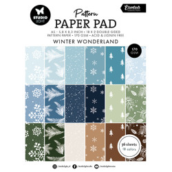 Sada papírů A5 - Winter wonderland Essentials nr.343 (SL)