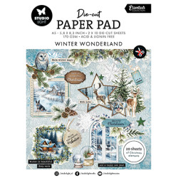 Sada papírových výseků Winter wonderland Essentials nr.335 (SL)