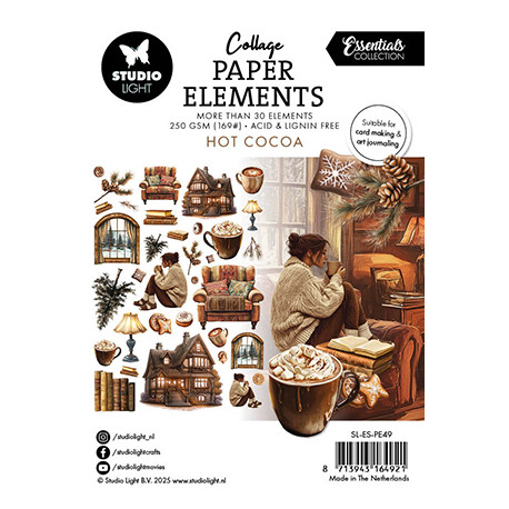Sada papírových výseků Hot Cocoa (SL)