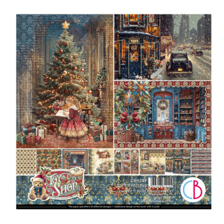 Sada papírů 20x20 Toy Shop (Ciao Bella)