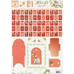 Papír 3D A4 - Birds Special nr.12 (SL)