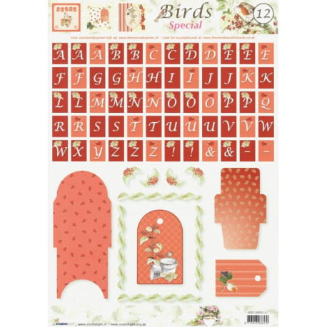Papír 3D A4 - Birds Special nr.12 (SL)