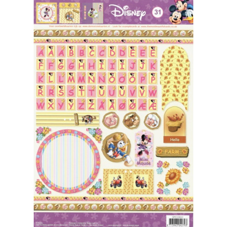 Papír 3D A4 - Disney nr.31 (SL)