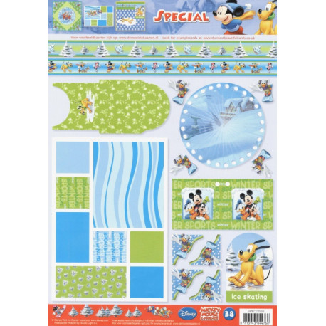 Papír 3D A4 - Disney nr.38 (SL)