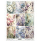 Papír rýžový A4 Zahrada múz, malé obrázky