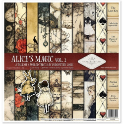 Sada papírů 31x32cm - Alenčina magie, díl II. (ITD)