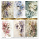 Sada papírů 31x32cm - Zahrada múz (ITD)