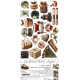 Oh Christmas Night Extras Set Christmas - sada k vystřihování (Craft O'Clock)