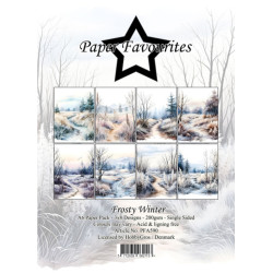 Sada papírů A6 Frosty Winter (PF)