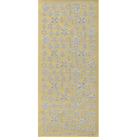 Kontury Vánoční V. zlaté