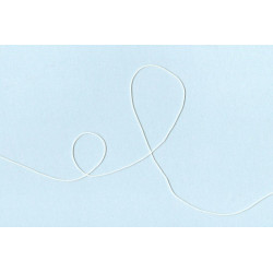 Kulatá šňůrka 0,8mm - vanilková