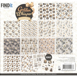 Sada papírů 20x20 Golden Whisper (FI)