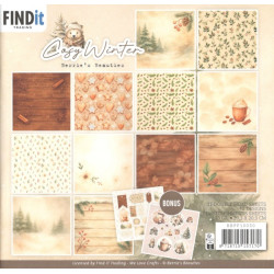 Sada papírů 20x20 Cosy Winter (FI)
