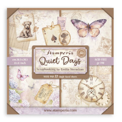 Sada papírů MAXI 20,3x20,3 190g Quiet Days (SBBSXB19)