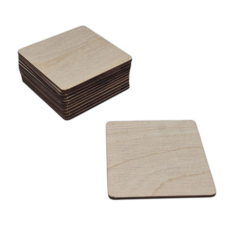 Podtácek hranatý 10x10 (laser), 1ks