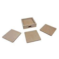 Sada - podtácky hranaté v zásobníku