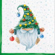 Vánoční skřítek 33x33