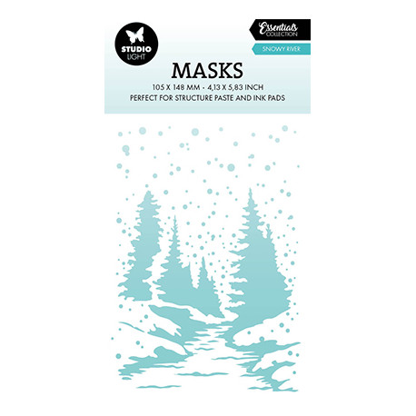 Šablona Snowy river Essentials nr. 380 (SL)