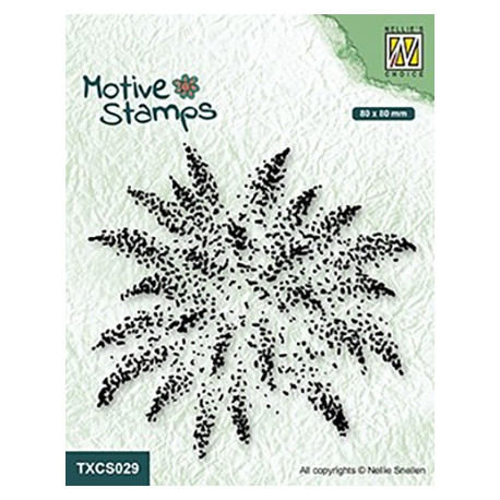 Transp.razítko Textura - zlatý déšť (Nellie´s Choice)