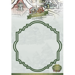 Vyřez.šablony Velkolepé Vánoce, rámečky (FI)