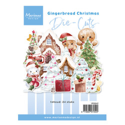 Sada papírových výseků Perníkové Vánoce (MD)